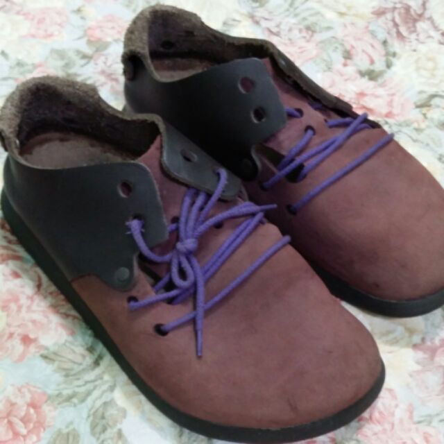 For z1837123-勃肯Birkenstock 紫色休閒鞋 蒙大拿 Montana 懶人鞋 37號