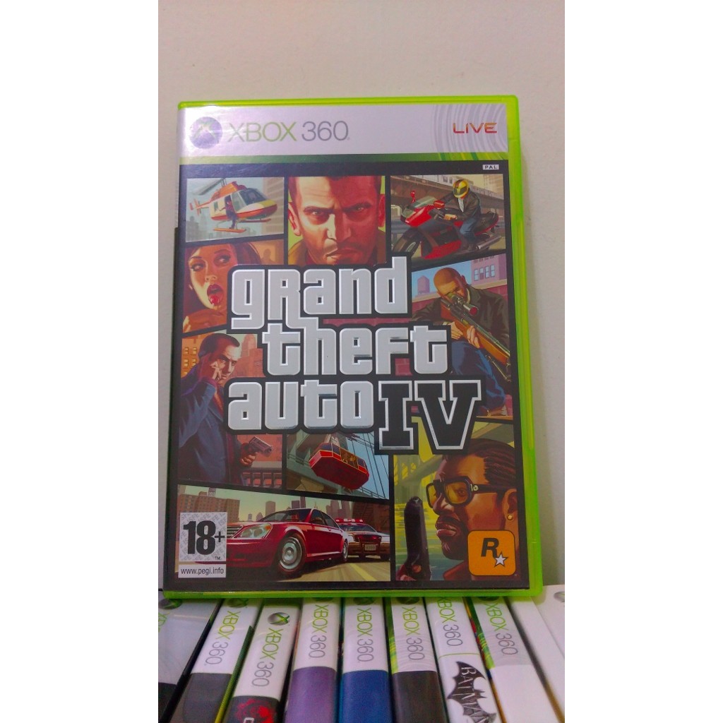 [二手遊戲片]XBOX360 GTA4(相容XBOX ONE)