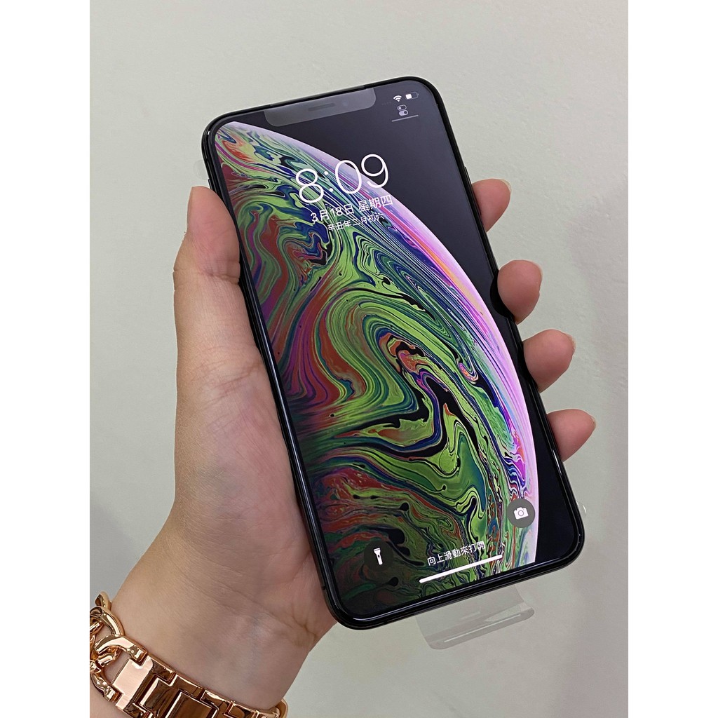 （保固內，原廠整新機）iPhone XS Max 太空灰 64G 電池健康度100% （編號XSM126）