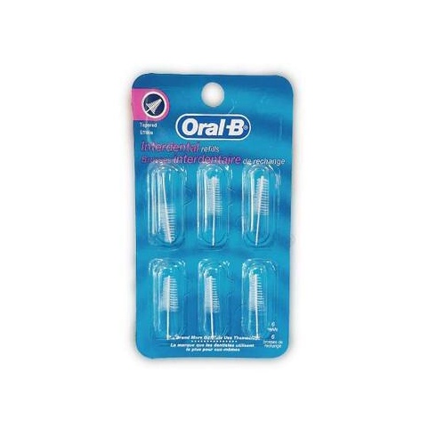 Oral-B 歐樂B 牙間刷頭圓錐型 6入 / 組【久億藥局】