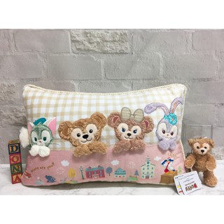 🌸Dona代購🌸現貨 日本迪士尼海洋限定 Duffy達菲熊雪莉玫畫家貓史黛拉兔躲貓貓 長型抱枕/枕頭 F022