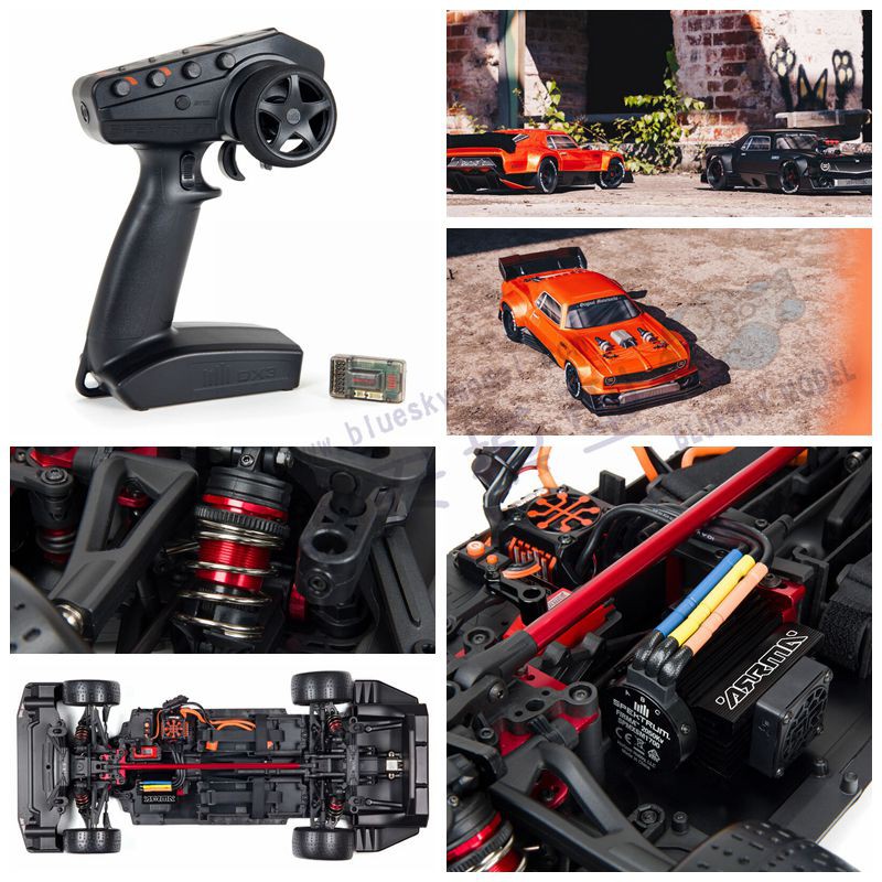 Arrma 1 7 Felony 6s Blx Street Bash 全方位肌肉車rtr 橘ara7617v2t 蝦皮購物