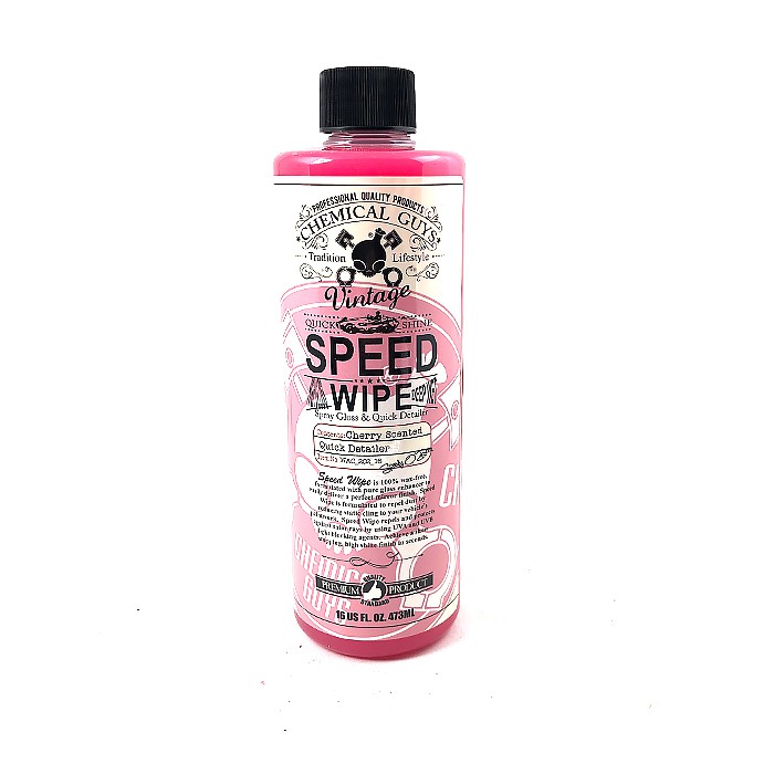 美國 Chemical Guys Speed Wipe Quick Detailer 16oz.化學男人幫快快快速保養劑