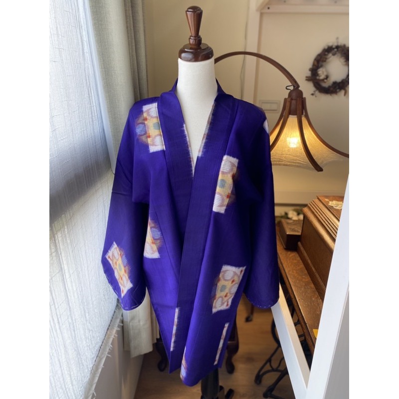 藏私·Collection_紫色銘仙古著羽織| 蝦皮購物