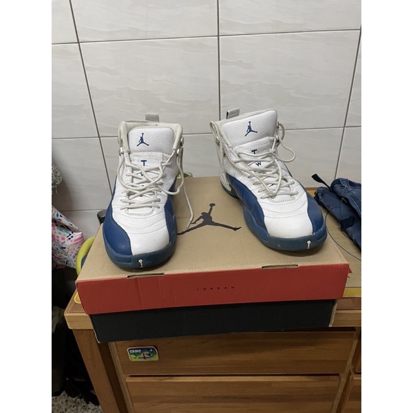 AIR JORDAN 12 RETRO 白藍 US 10.5