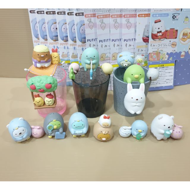 正版 角落生物 PUTITTO 杯緣子 杯緣 緣子 角落小夥伴 盒玩 食玩 盒抽 SUMIKKO GURASHI