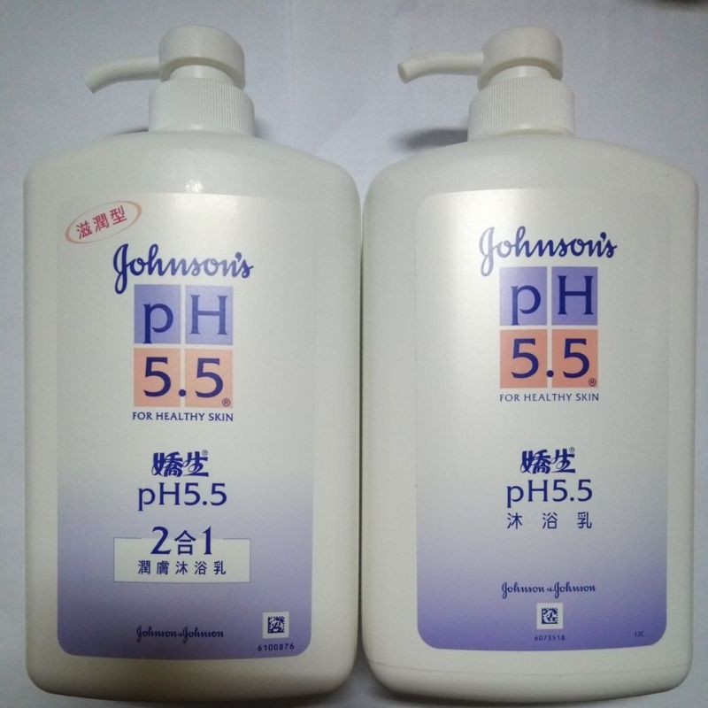 一瓶115元 嬌生ph5.5沐浴乳/潤膚沐浴乳(2合1)1000ml(現貨)