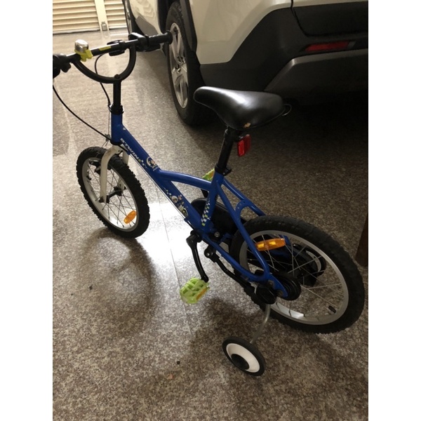 迪卡儂 16吋兒童腳踏車有輔助輪及駐車架 限自取