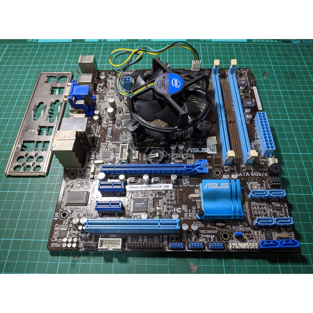 i5 2400 CPU + ASUS P81H61M 主機板