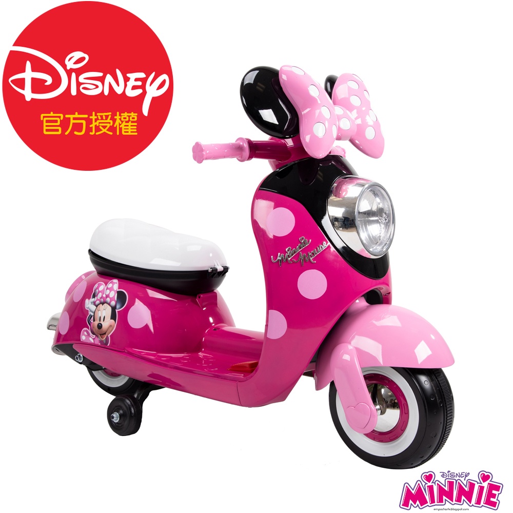 【HUFFY】迪士尼正版授權 Minnie米妮 電動玩具機車