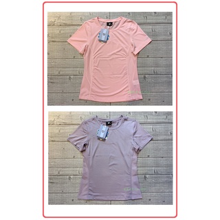塞爾提克~SOFO 女生 微性感接網 運動短袖 合身版型 快排T恤 圓領 彈性速乾-紫色.粉紅色