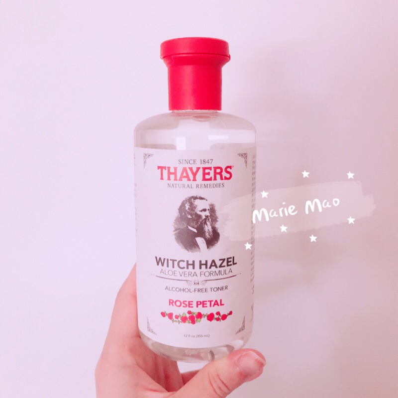 Thayers 金縷梅化妝水 玫瑰花無酒精爽膚 收斂 保濕(355ml)