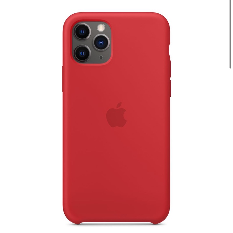 Apple iPhone 11 Pro Max 矽膠保護殼 - (PRODUCT)RED 原廠公司貨