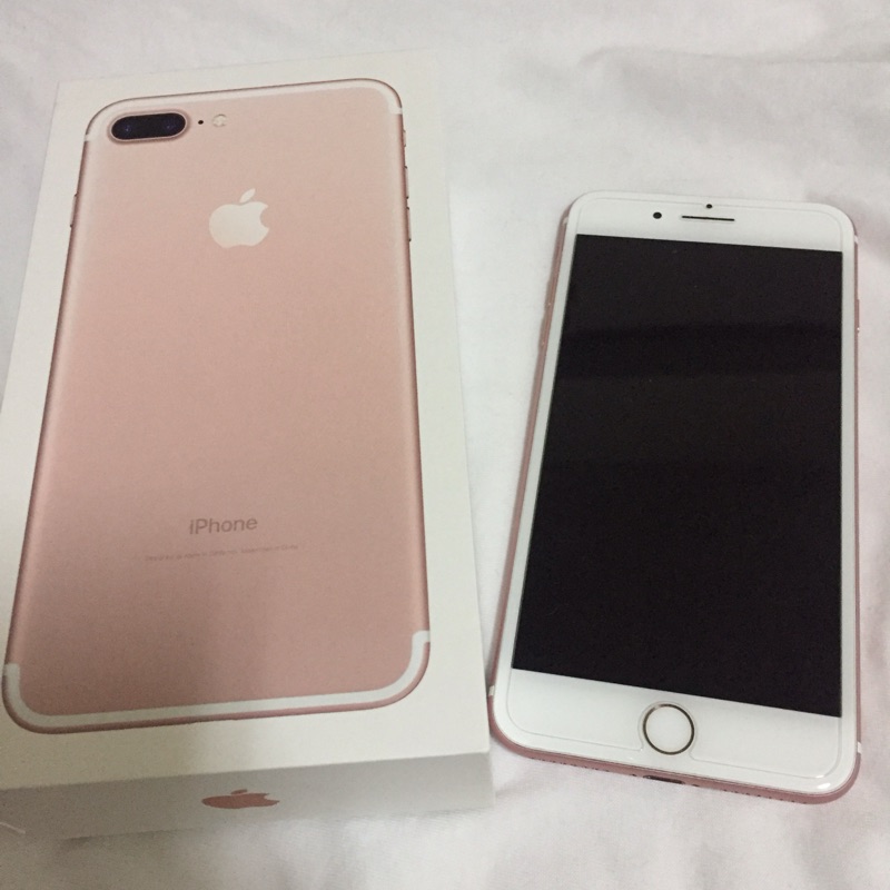 Apple iPhone 7 Plus 128GB 玫瑰金粉色 完美無傷