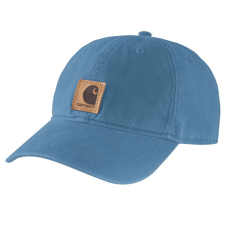 CARHARTT 100289 ODESSA Cap 水洗布 老帽 / 棒球帽 (天藍色) 化學原宿
