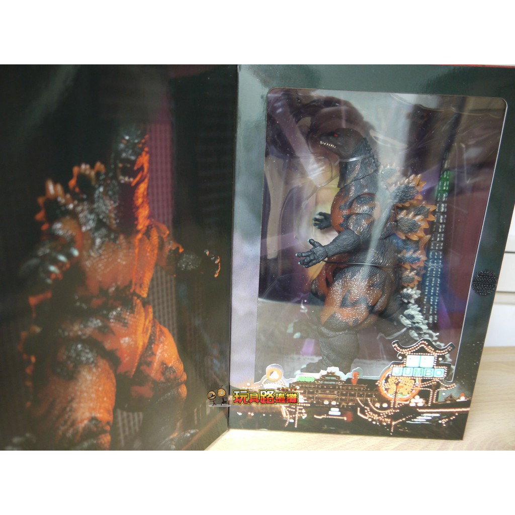 {玩具路邊攤} 代理版 Neca 新版盒裝 1995 紅蓮 哥吉拉 Godzilla