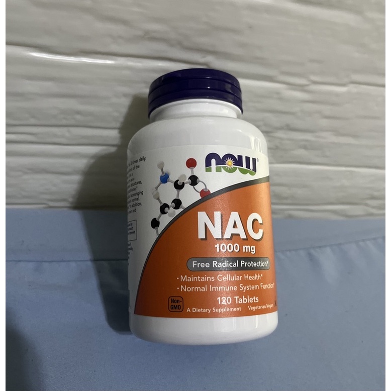 Now Foods NAC 1000mg 120 Tables