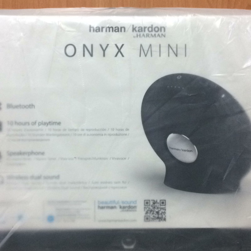 藍芽無線立體喇叭  harman kardon onyx mini (便宜賣出 全新未拆）