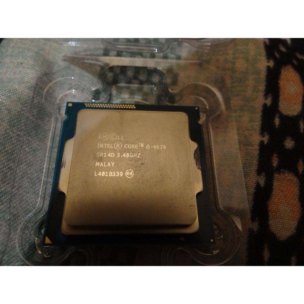[客訂]Intel I5-4670 / CPU 處理器  1150腳位