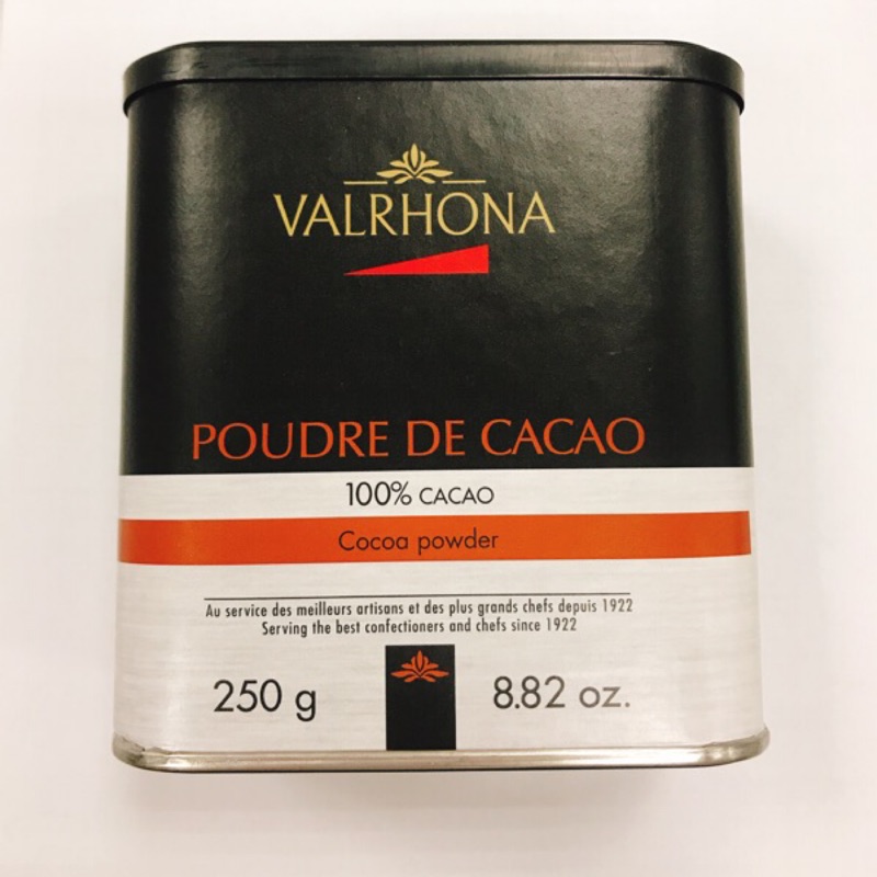 法芙娜valrhona 100 無糖可可粉 現貨 蝦皮購物