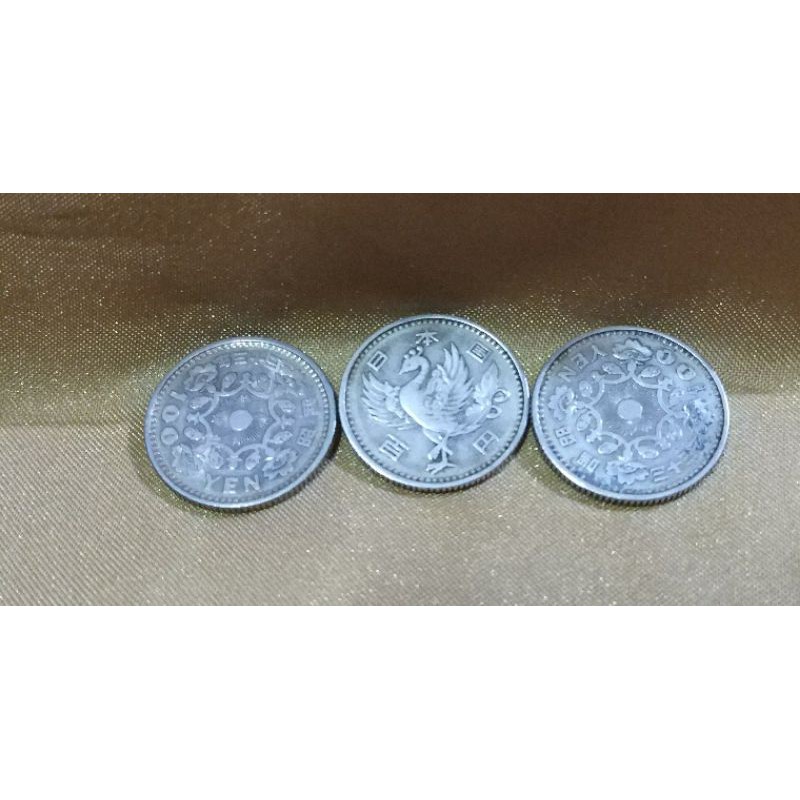 日本 單鳳 雙鳳 銀幣