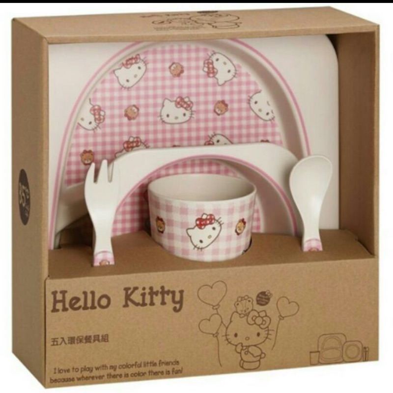 Hello kitty環保餐具