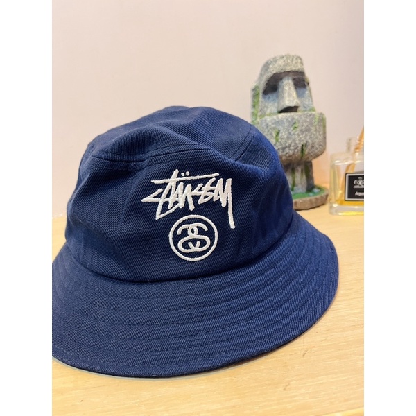 stussy 漁夫帽 海軍藍 深藍