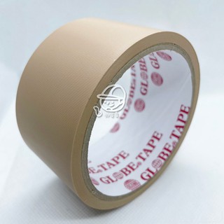 【好買賣】地球牌棕布紋膠帶/可撕膠帶/地板/PVC/封口/包裝膠帶/GLOBE PVC Duct Tape