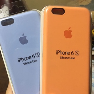 iPhone 6s iOS 素色手機殼 丁香紫 木瓜橙