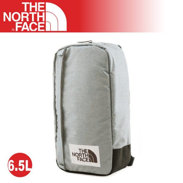【The North Face 6.5L 多功能單肩斜背包《灰》】3G8K/耐磨側背包/隨行提包/零錢包/悠遊山水
