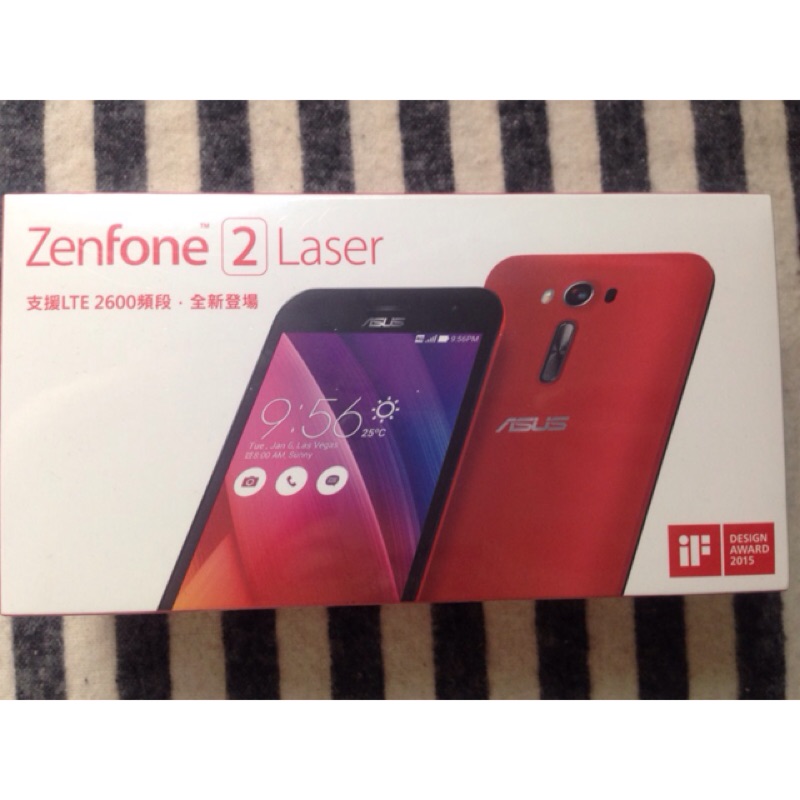 華碩（送皮套） ASUS ZenFone 2 Laser ZE550KL 2G 16GB (紅）