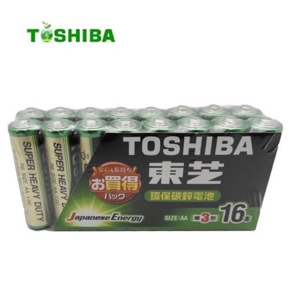 【東芝Toshiba】 3號 碳鋅電池 4入 / 16入