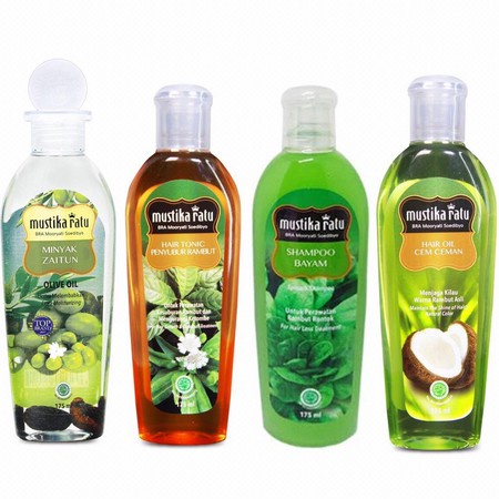 Mustika Ratu Hair Tonic | Minyak Zaitun Olive | Oil Cemceman