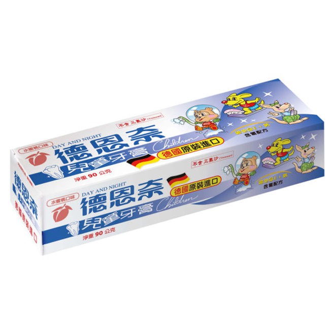 德恩奈 兒童牙膏 90g 草莓/水蜜桃 口味隨機出貨