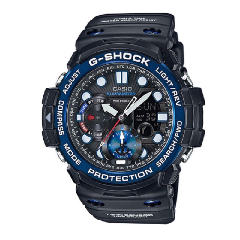 G-SHOCK 經典雙色拼接運動腕錶GN-1000B-1A