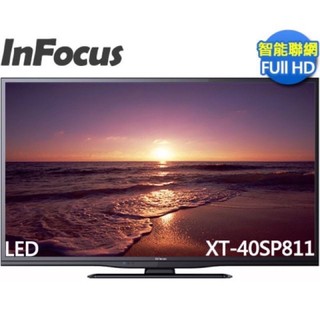 以更換全新面板IC XT-40SP811 InFocus 40吋LED連網液晶電視