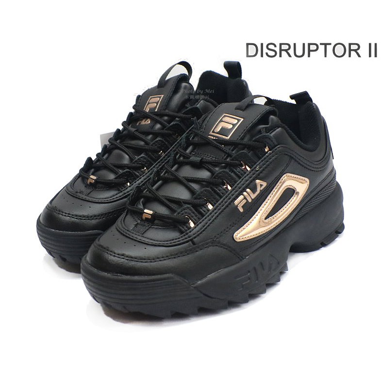 新品上架      FILA DISRUPTOR II 鋸齒老爹鞋 厚底休閒鞋 (5C608T040 )