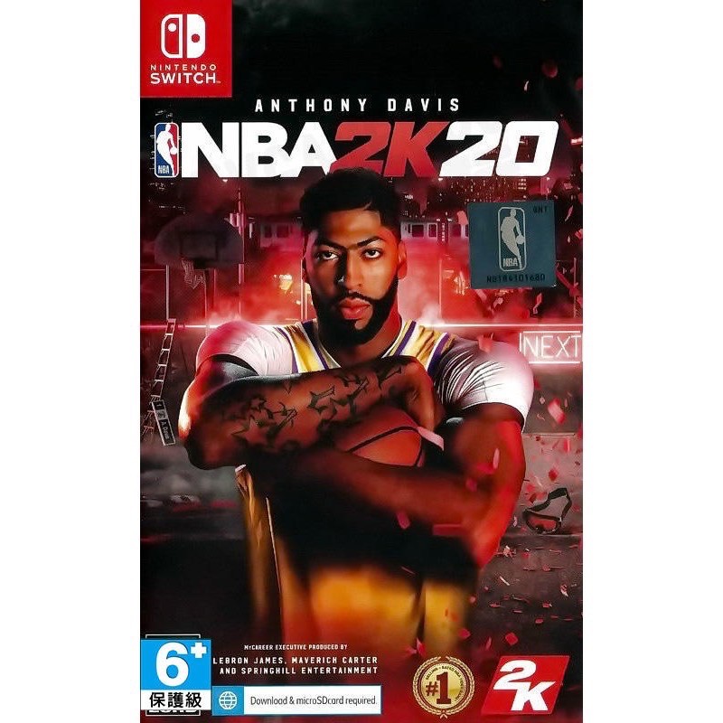 Ns switch NBA 2K20 （繁體中文版）