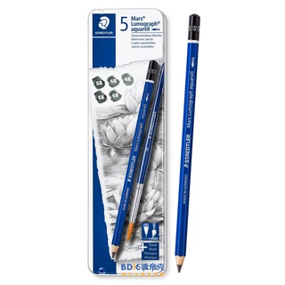 STAEDTLER 施德樓 頂級水性藍桿鉛筆 6支組 100A-G6