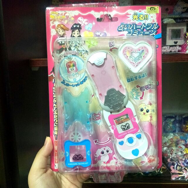 絕版玩具❤ 日本購入 正版玩具 Max heart 初代光之美少女 變身器 莎莎 乃香 小光 變身玩具 卡通 遊戲 全新
