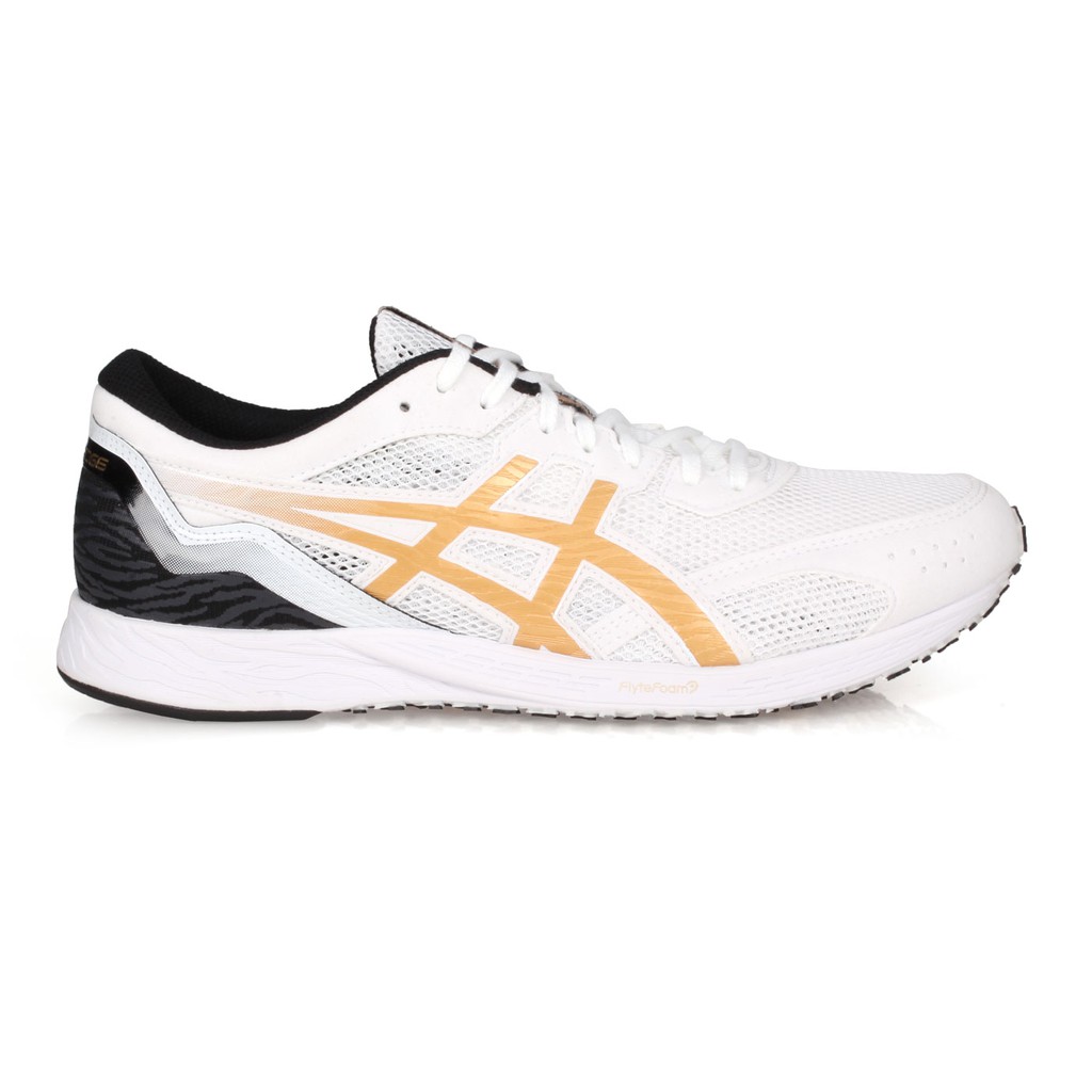Asics Tartheredge 虎走男路跑鞋 慢跑亞瑟士白金黑1011a544 101 蝦皮購物