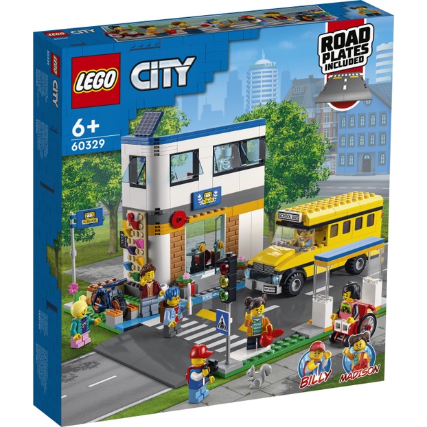 LEGO 60329 上學日 城市 &lt;樂高林老師&gt;