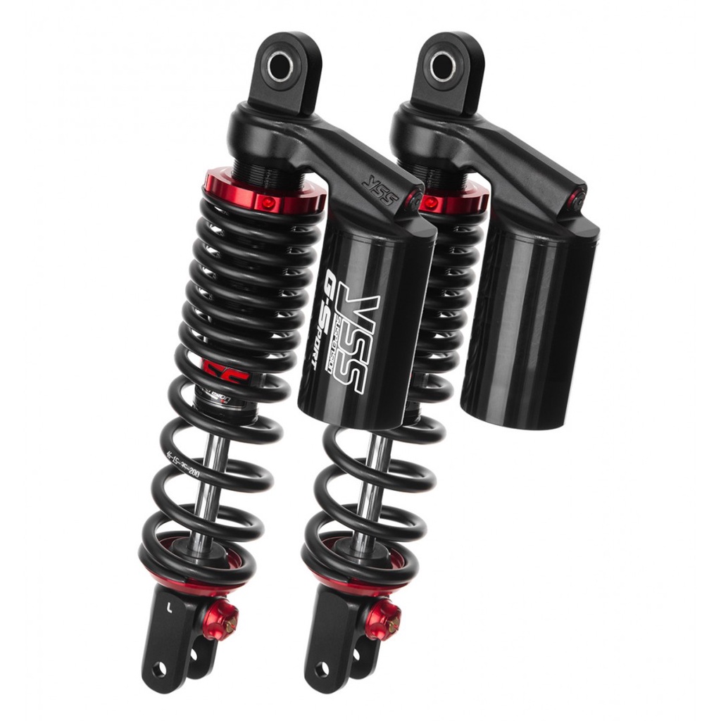 【YSS Suspension】FORCE2.0 勁戰六代 BWS七期 G-SPORT雙槍後避震器 黑紅系列