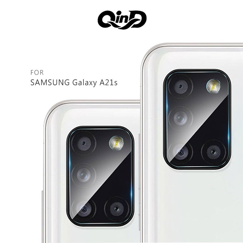 QinD SAMSUNG A21s 鏡頭玻璃貼(兩片裝) 鏡頭保護貼