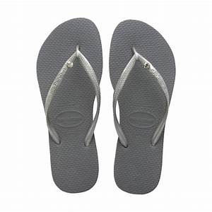 現貨/20 新品 單鑽 HAVAIANAS SLIM 珠光細帶  銀色 女款