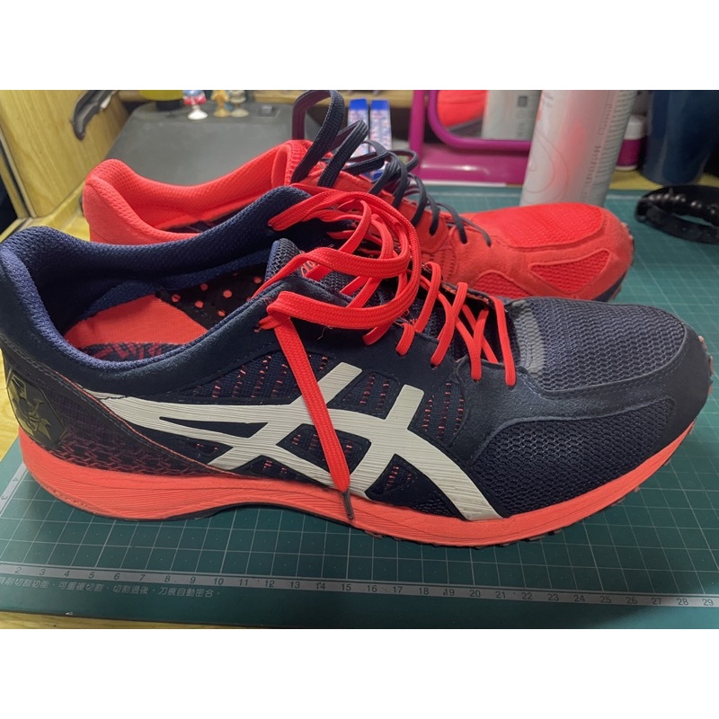 ASICS TARTHERZEAL 6 TENKA 虎走 火天下 陰陽配色馬拉松跑鞋 29cm