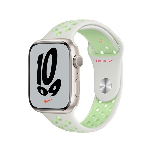 蘋果Apple Watch Series 7鋁金屬Nike Wi-Fi 45mm[攜碼4G吃到飽688價格可免卡分期]