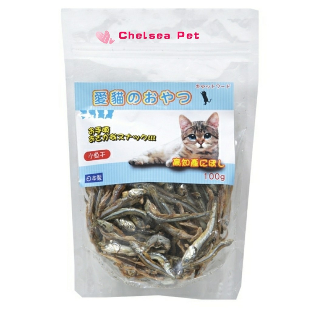 愛喵零食 Everich 愛喵零食 日本高知產沙丁魚乾100g 貓咪零食貓零食小魚乾犬貓適用 蝦皮購物