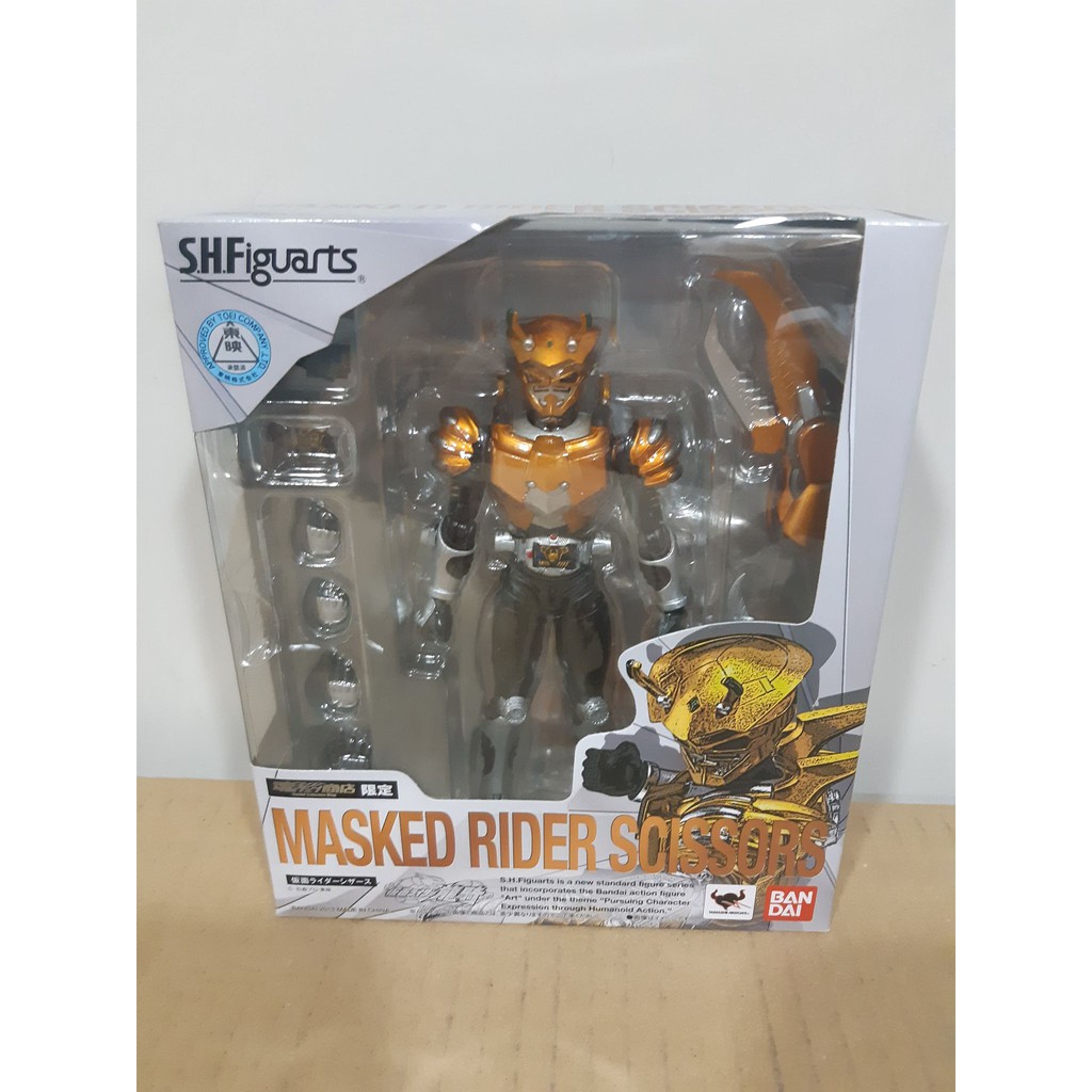 S H Figuarts 假面騎士龍騎 螃蟹利刃剪刀蟹騎刃騎日版現貨 蝦皮購物