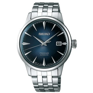 SEIKO精工Presage Cocktail調酒師機械錶-藍40.5mm(SRPB41J1)【ERICA STORE】